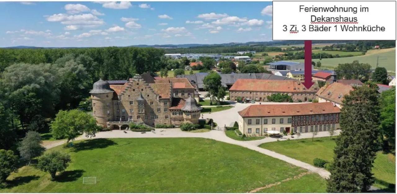 Gutsverwaltung Schloss Eyrichshof Ebern Exterior foto